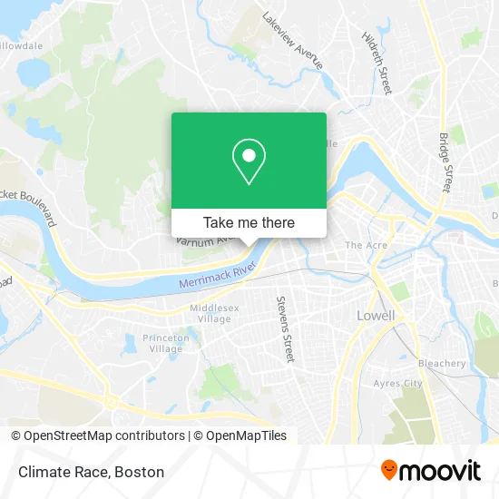 Mapa de Climate Race