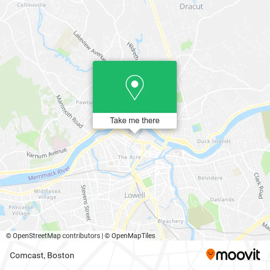 Comcast map