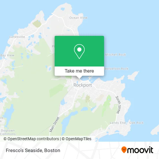 Mapa de Fresco's Seaside
