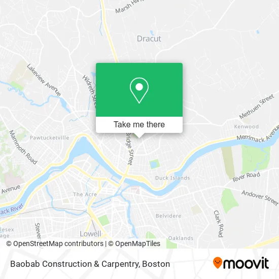 Baobab Construction & Carpentry map