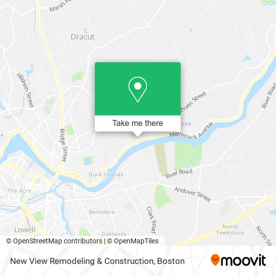 New View Remodeling & Construction map