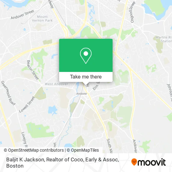 Baljit K Jackson, Realtor of Coco, Early & Assoc map