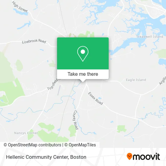 Hellenic Community Center map