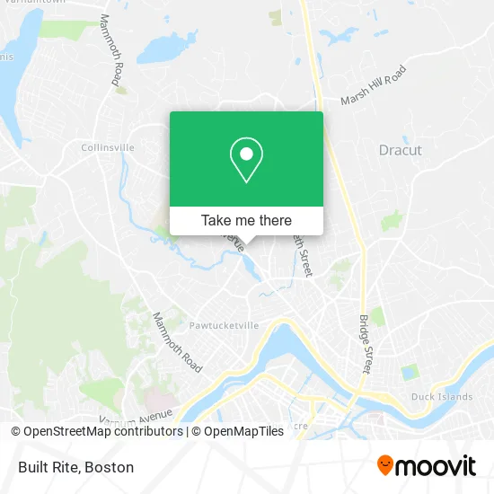 Built Rite map