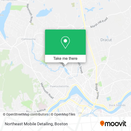 Mapa de Northeast Mobile Detailing