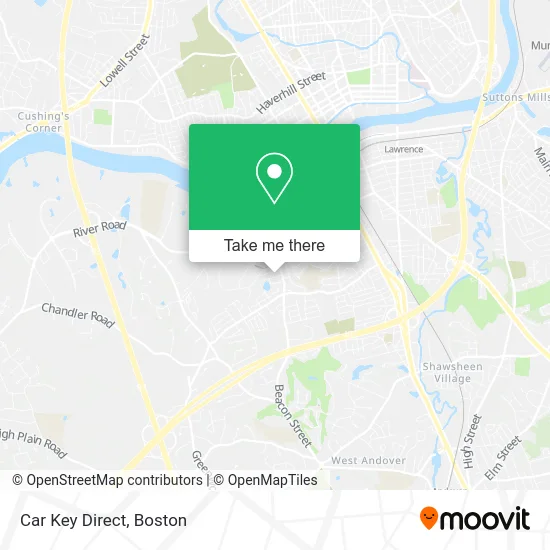 Car Key Direct map