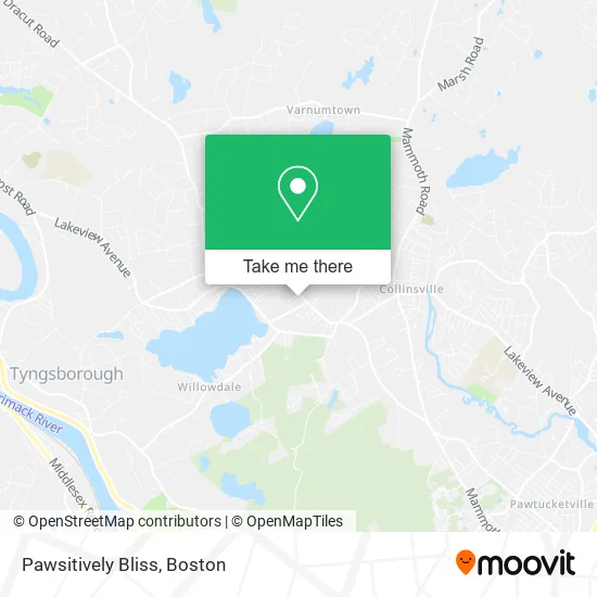 Pawsitively Bliss map