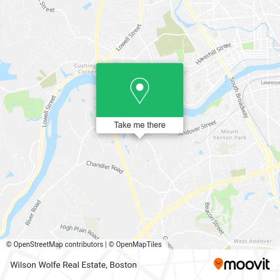 Wilson Wolfe Real Estate map