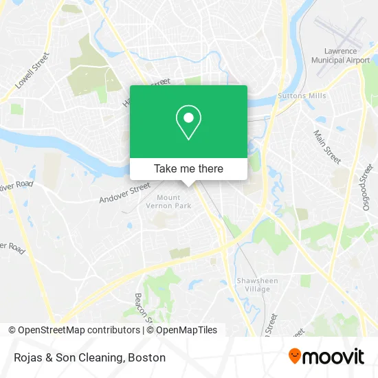 Rojas & Son Cleaning map