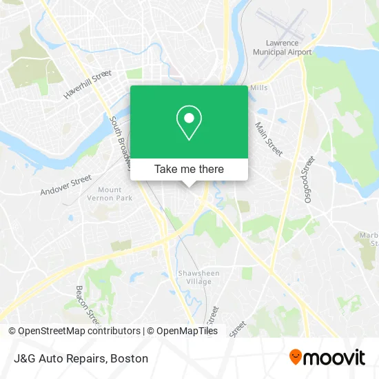 J&G Auto Repairs map