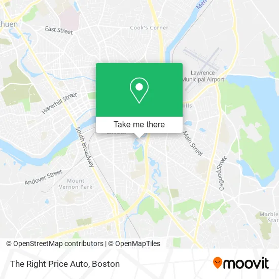 The Right Price Auto map