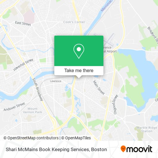 Shari McMains Book Keeping Services map