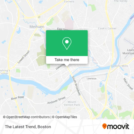 Mapa de The Latest Trend