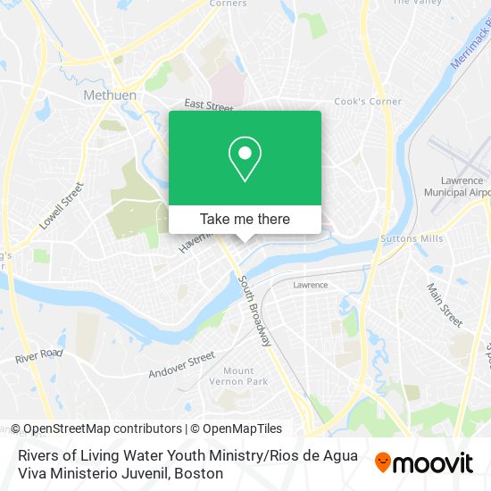 Mapa de Rivers of Living Water Youth Ministry / Rios de Agua Viva Ministerio Juvenil