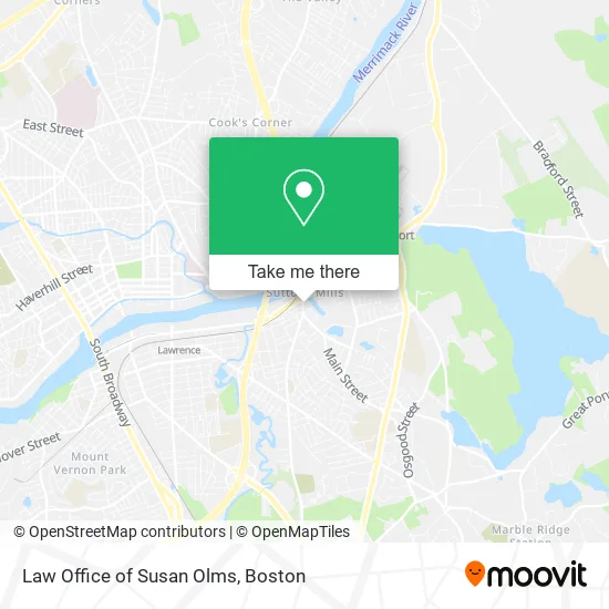 Law Office of Susan Olms map