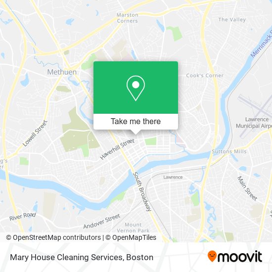 Mapa de Mary House Cleaning Services