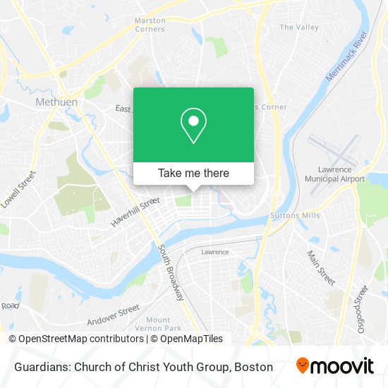 Guardians: Church of Christ Youth Group map