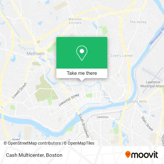 Cash Multicenter map