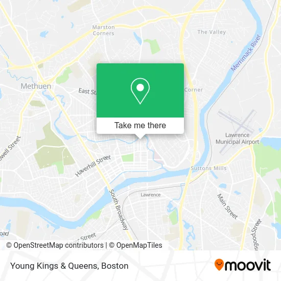 Young Kings & Queens map