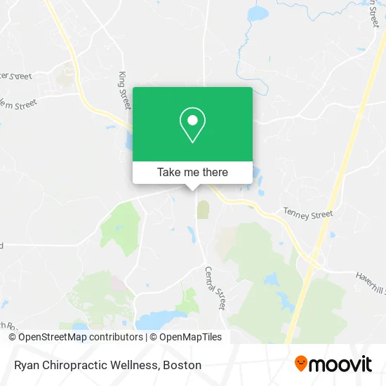 Ryan Chiropractic Wellness map