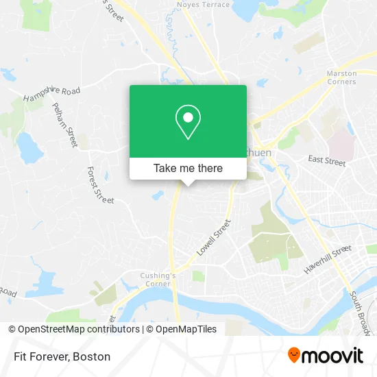 Fit Forever map