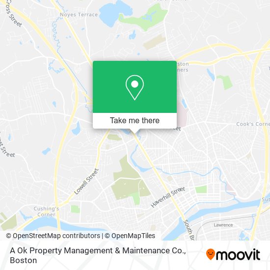 A Ok Property Management & Maintenance Co. map
