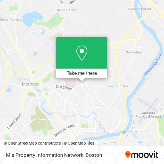 Mapa de Mls Property Information Network