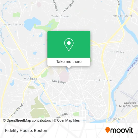 Fidelity House map