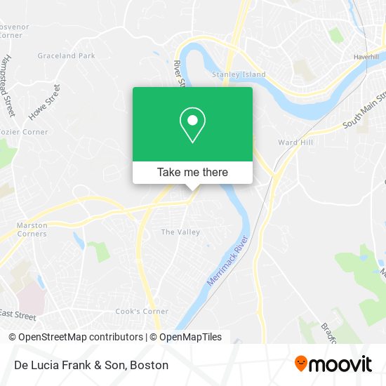 De Lucia Frank & Son map