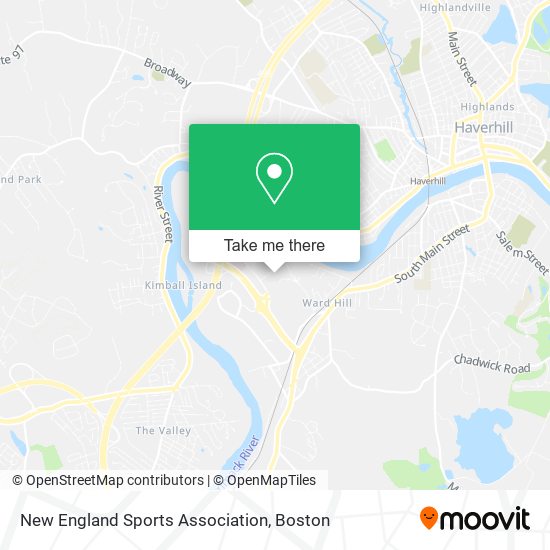 Mapa de New England Sports Association