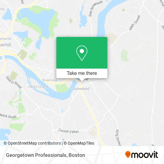 Georgetown Professionals map