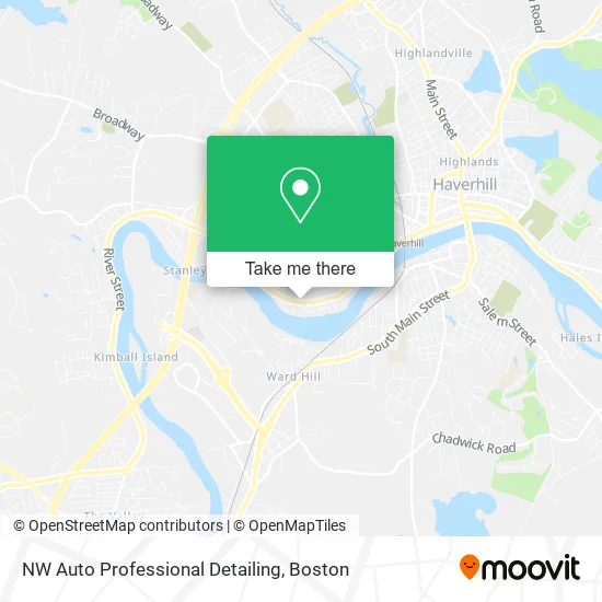 NW Auto Professional Detailing map