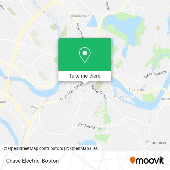 Chase Electric map