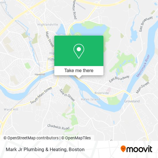 Mark Jr Plumbing & Heating map