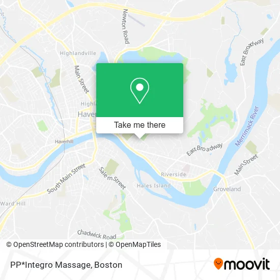 PP*Integro Massage map