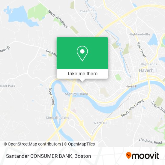 Santander CONSUMER BANK map