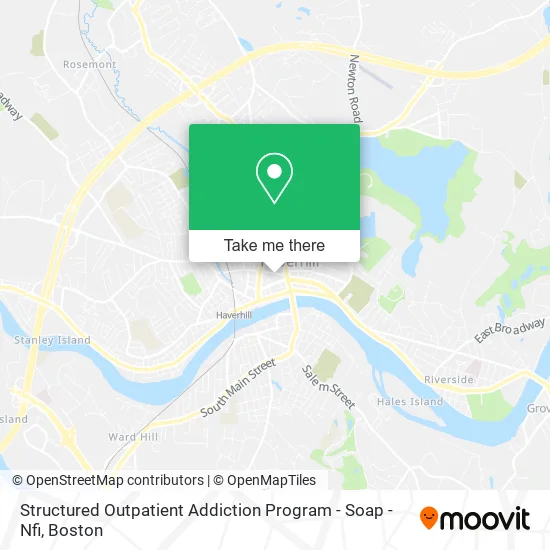 Structured Outpatient Addiction Program - Soap - Nfi map