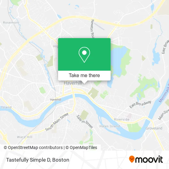 Tastefully Simple D map