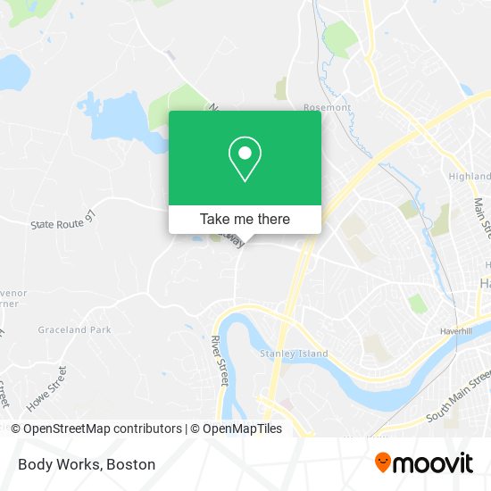 Body Works map