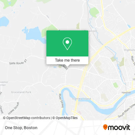 One Stop map