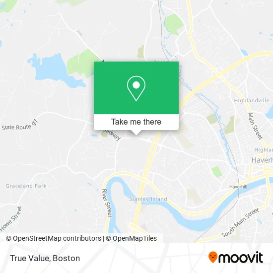 True Value map