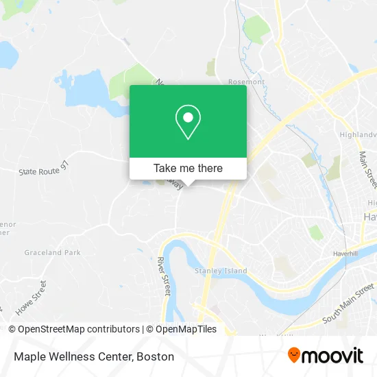 Maple Wellness Center map