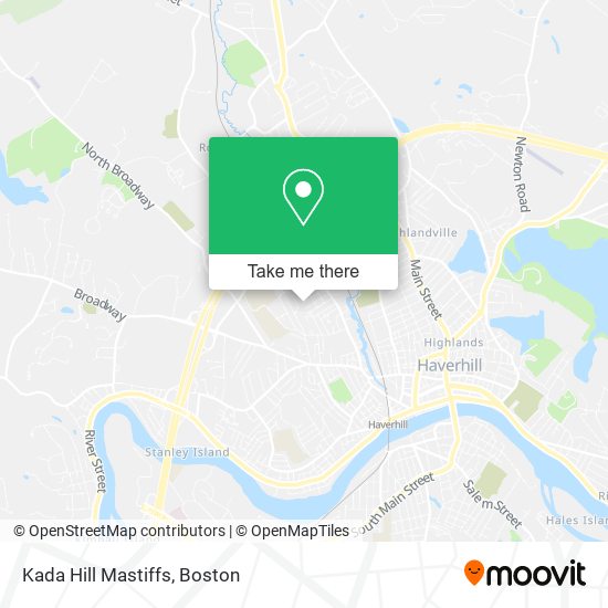 Kada Hill Mastiffs map