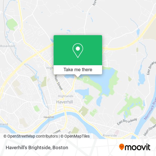 Haverhill's Brightside map