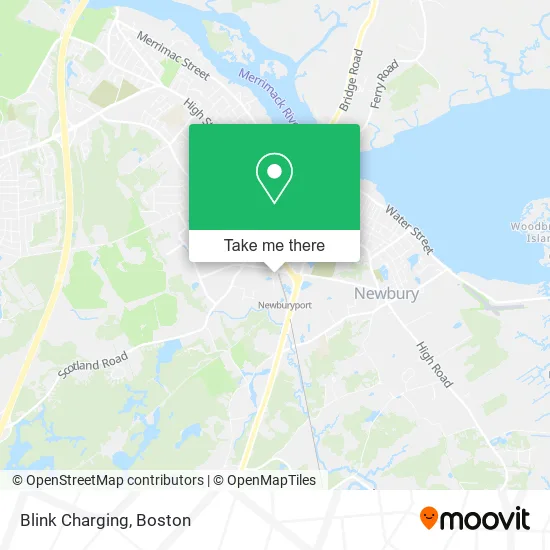 Blink Charging map