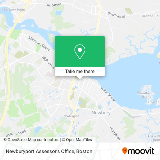 Newburyport Assessor's Office map