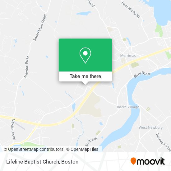 Lifeline Baptist Church map