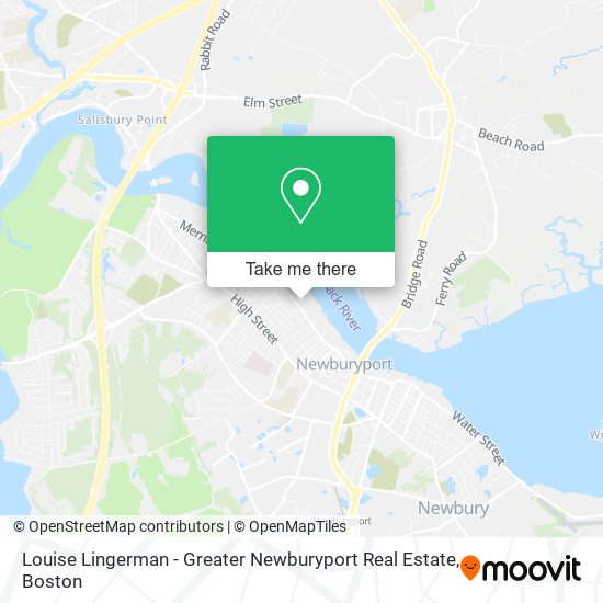 Louise Lingerman - Greater Newburyport Real Estate map