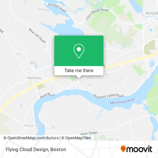Flying Cloud Design map