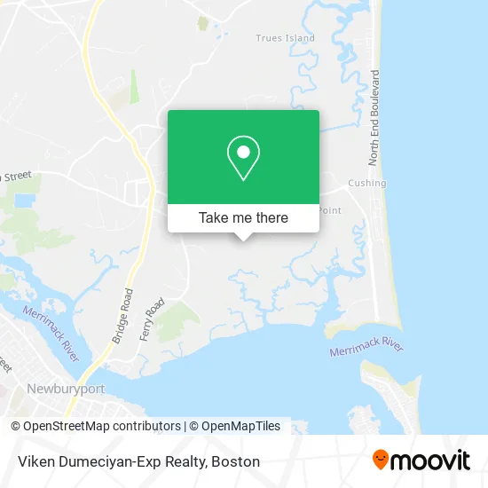 Viken Dumeciyan-Exp Realty map